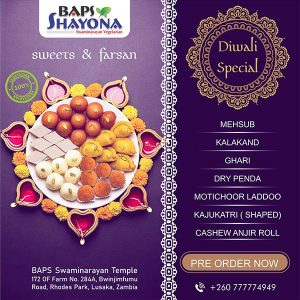 BAPS Shayona - Poster Design