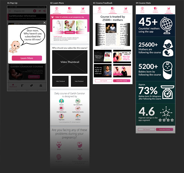 Mobile App UI Design