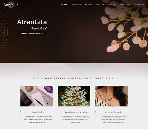Atrangita - Website
