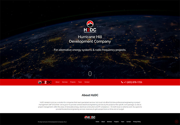 H2DC - Website